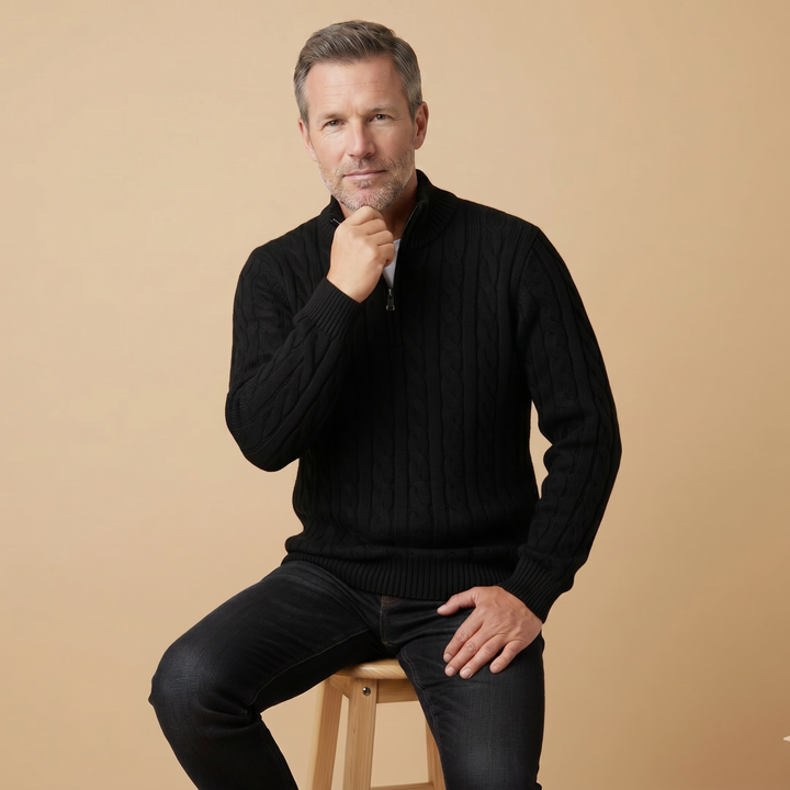 Premium Cable Knit Sweater