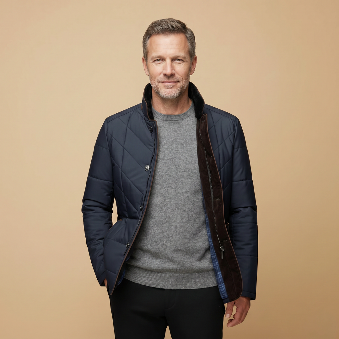 Faux Fur-Lined Jacket