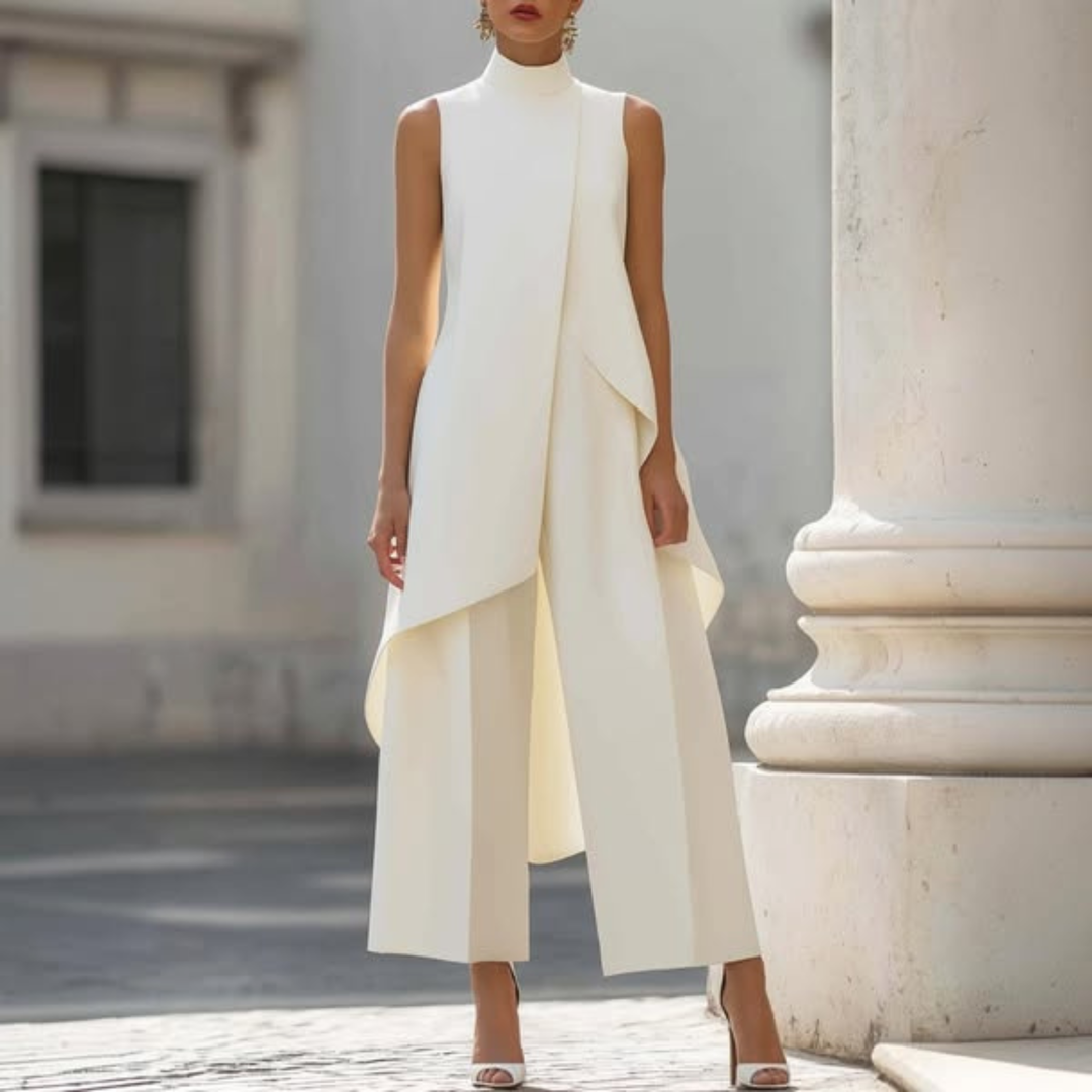 Martina | Elegant Long Drop Jumpsuit
