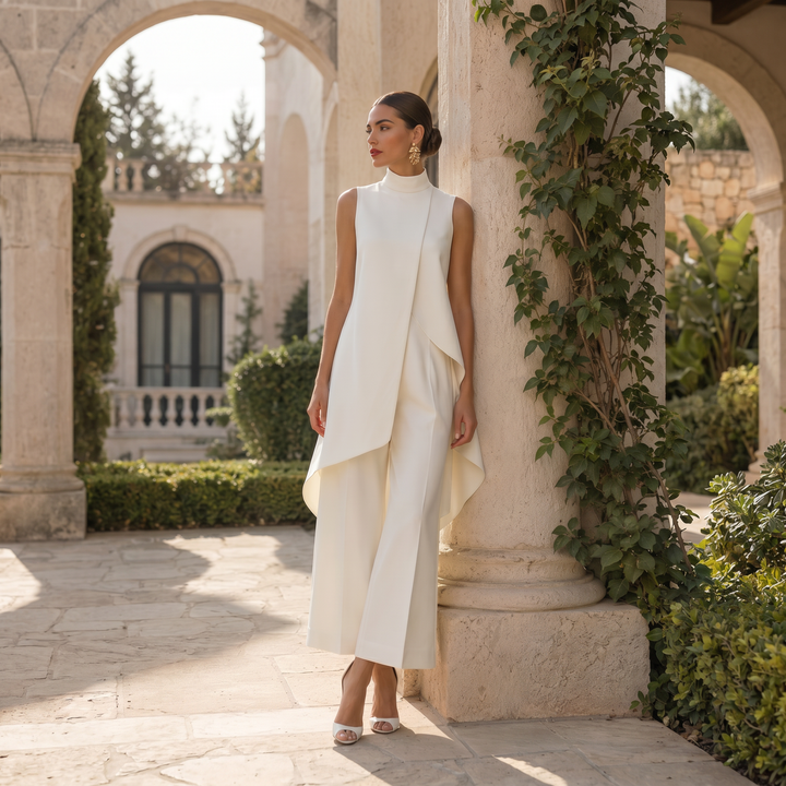 Martina | Elegant Long Drop Jumpsuit