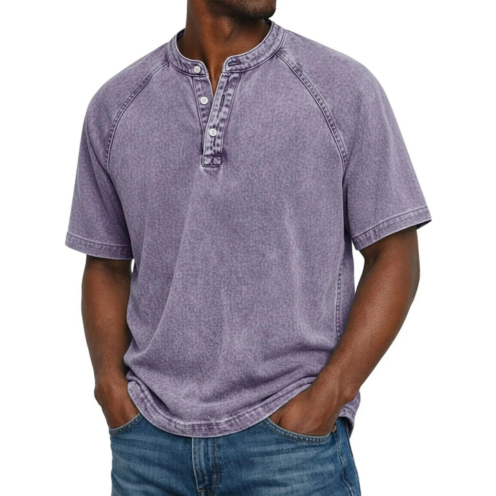 Vintage Men's Shirt with Buttons