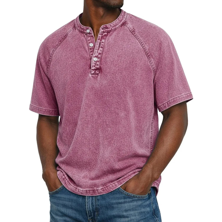 Vintage Men's Shirt with Buttons