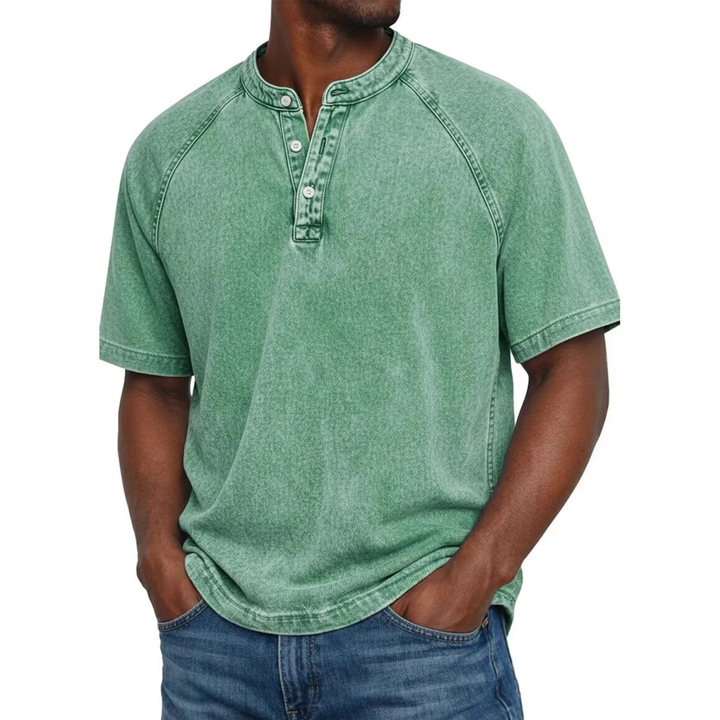 Vintage Men's Shirt with Buttons