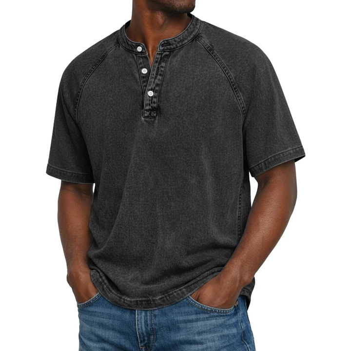 Vintage Men's Shirt with Buttons
