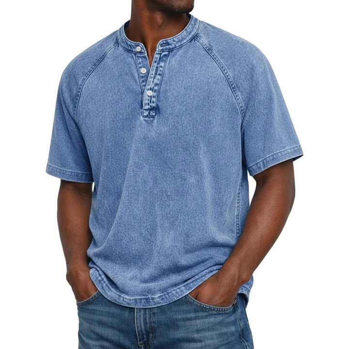 Vintage Men's Shirt with Buttons
