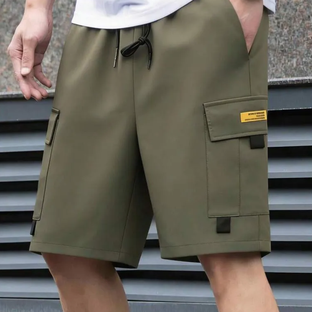 Norman - Casual Multi-Pocket Cargo Shorts