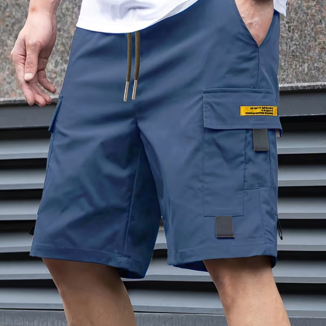 Norman - Casual Multi-Pocket Cargo Shorts