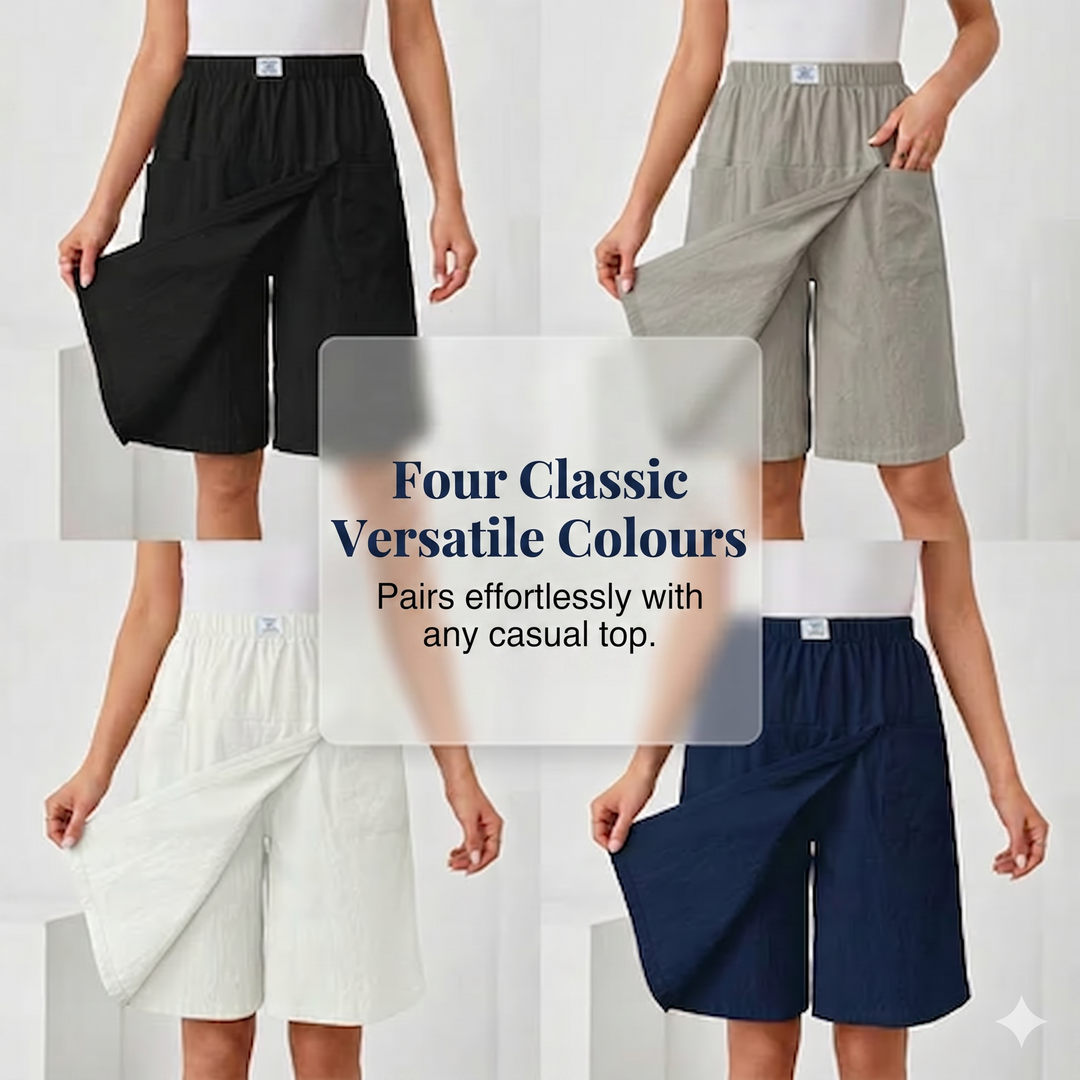 Libertine™ - Skort with elastic waist and active freedom pockets