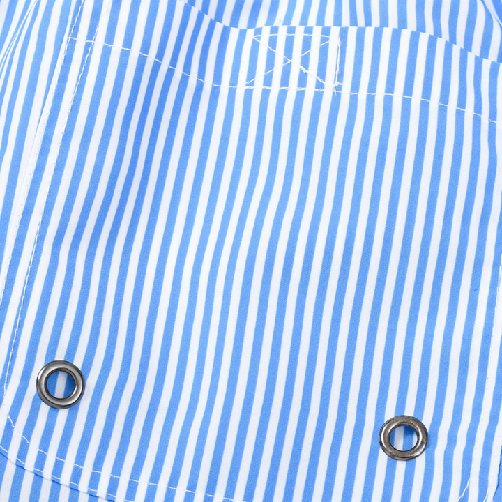 Mistral | Vertical Striped Drawstring Swim Shorts