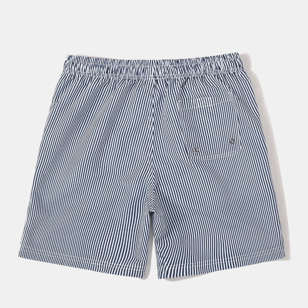 Mistral | Vertical Striped Drawstring Swim Shorts