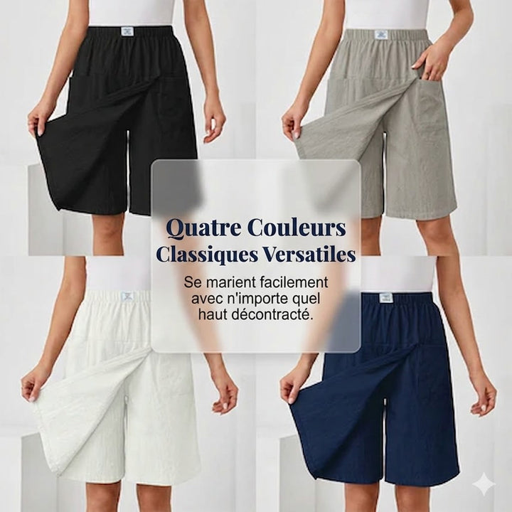 Libertine™ - Skort with elastic waist and active freedom pockets