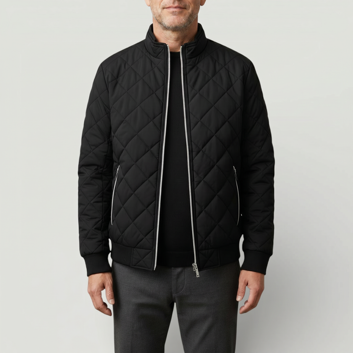 BERT Quilted Zip Jacket