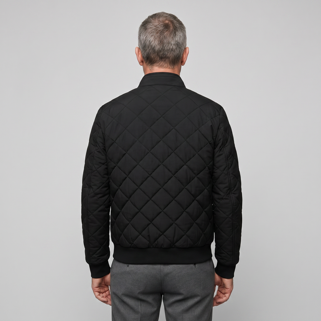 BERT Quilted Zip Jacket