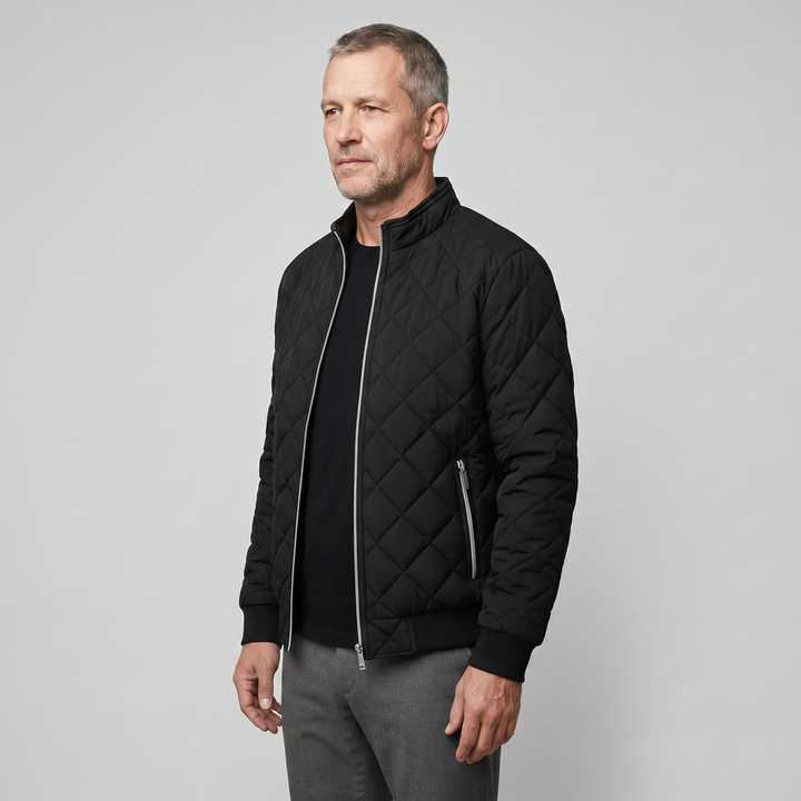 BERT Quilted Zip Jacket