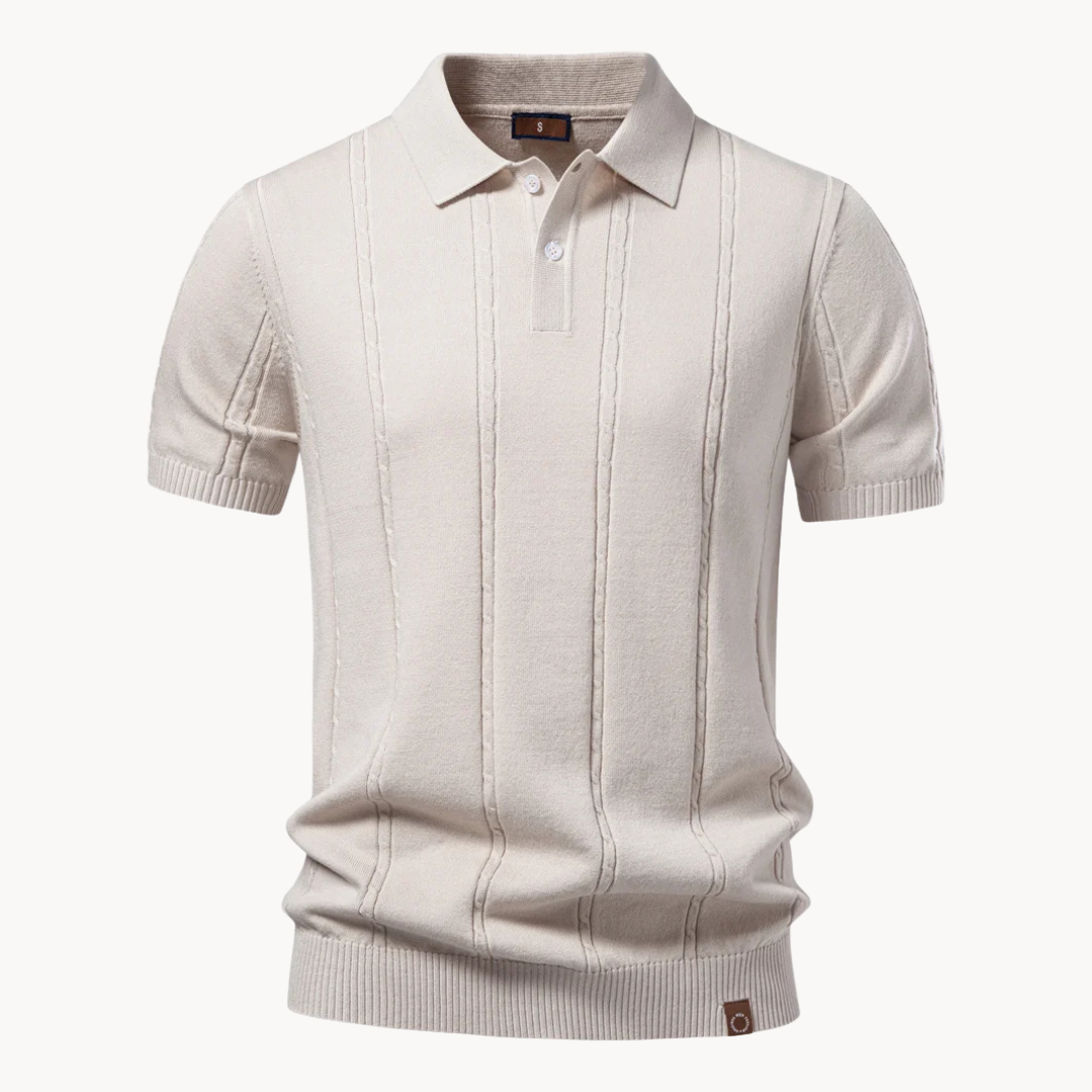 Mono Knit Polo Shirt