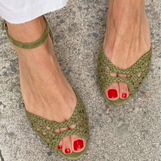 Isadora | Refined Woven Sandals