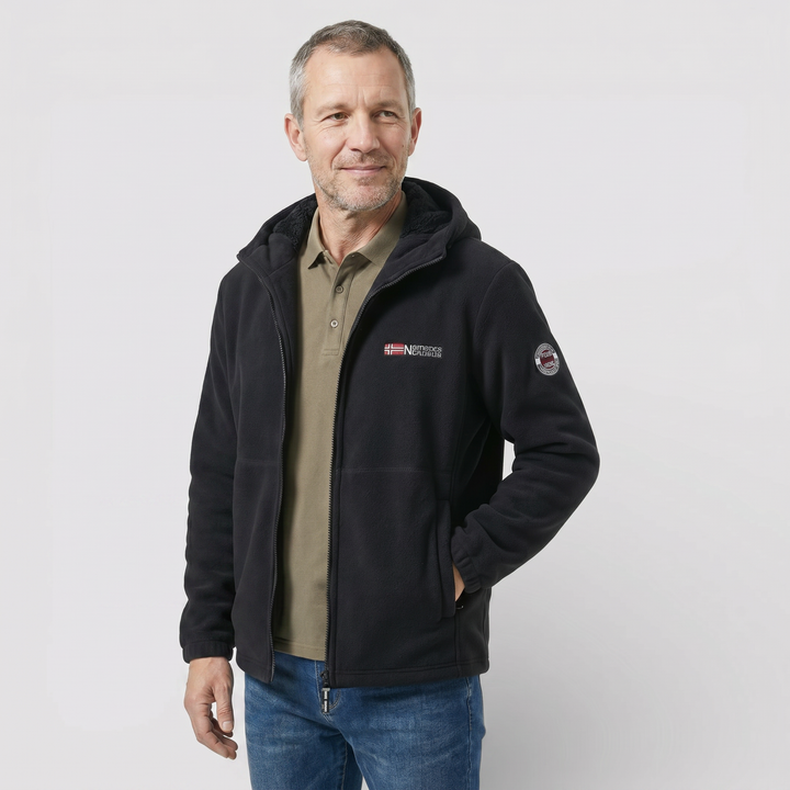 HARDY Fleece-Lined Zip-Up Jacket