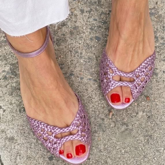 Isadora | Refined Woven Sandals