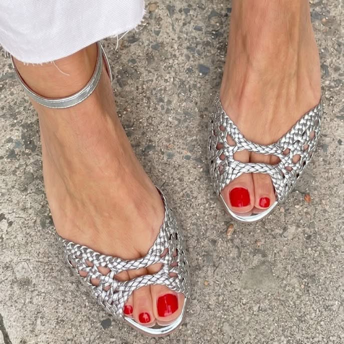 Isadora | Refined Woven Sandals