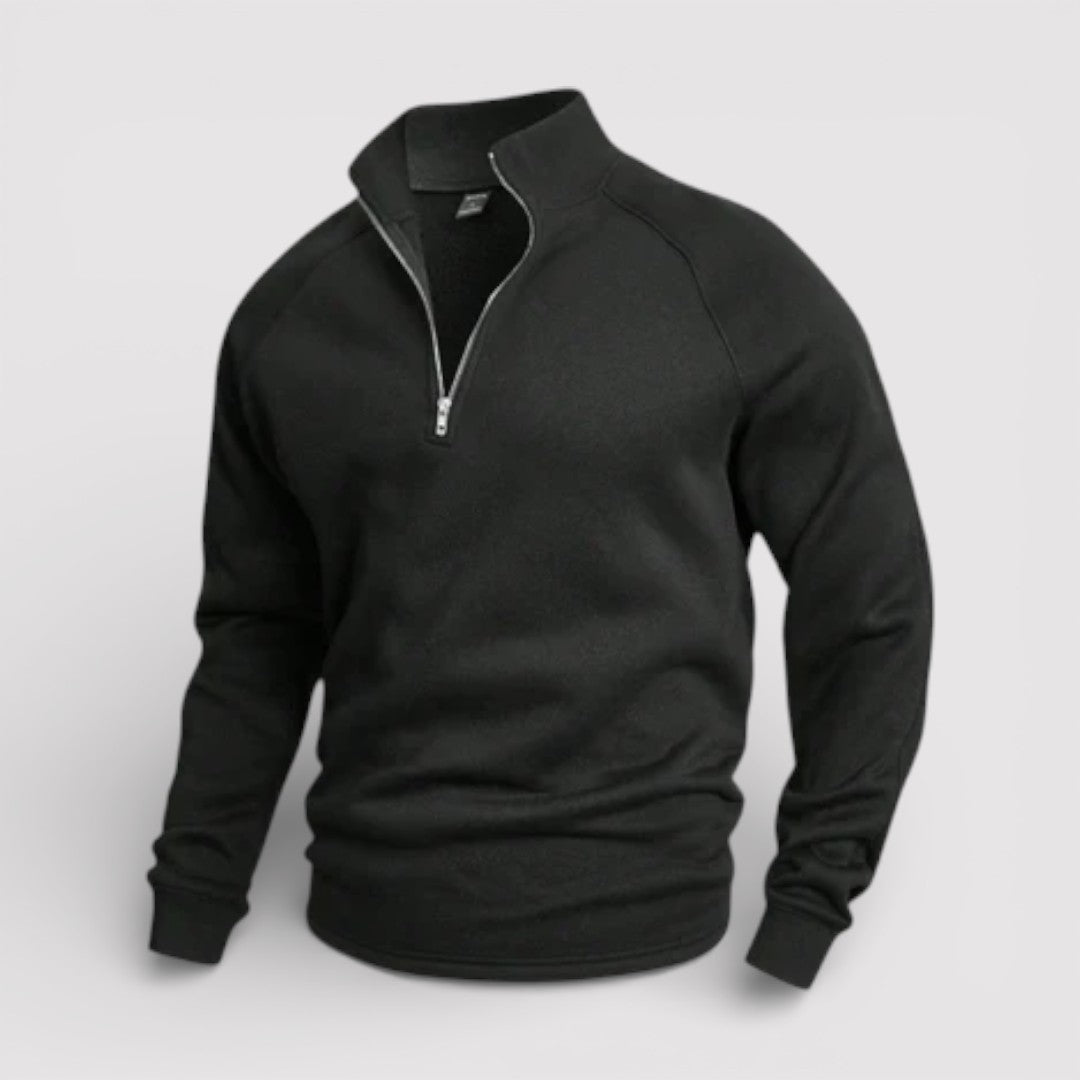 SVEN Regular Half-Zip Knit Sweater