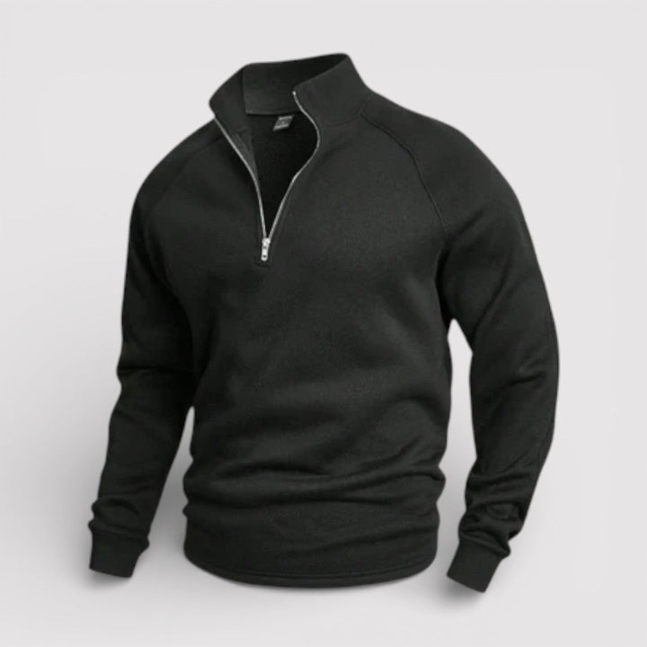 SVEN Regular Half-Zip Knit Sweater