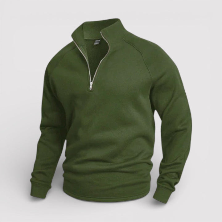 SVEN Regular Half-Zip Knit Sweater