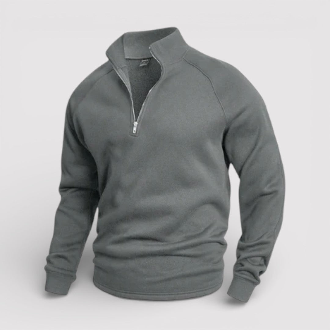 SVEN Regular Half-Zip Knit Sweater