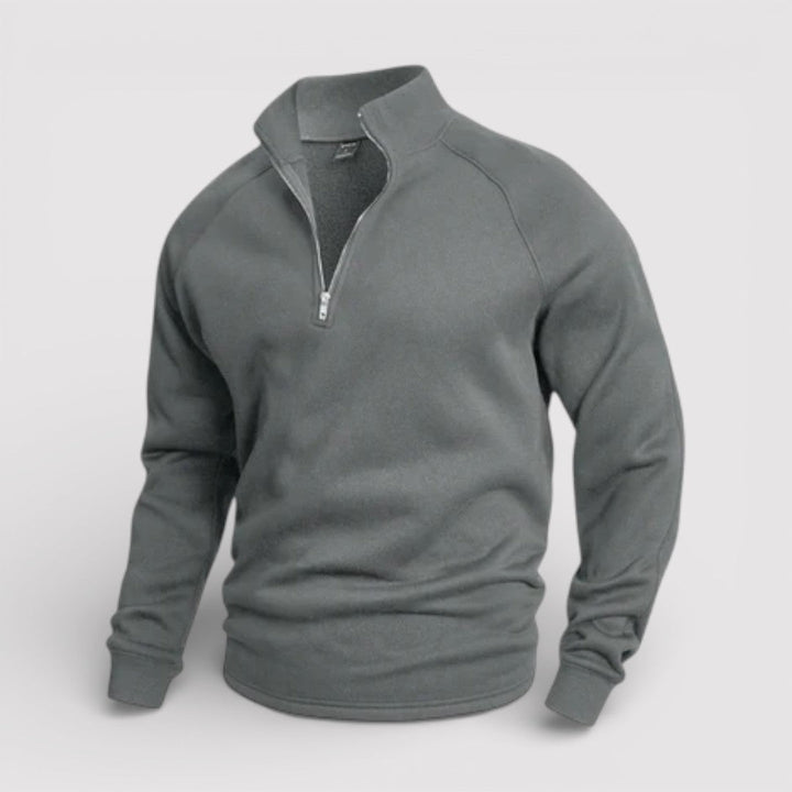 SVEN Regular Half-Zip Knit Sweater