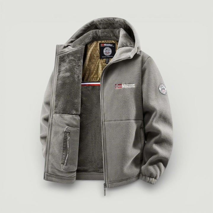 HARDY Fleece-Lined Zip-Up Jacket
