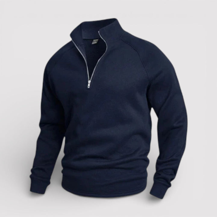 SVEN Regular Half-Zip Knit Sweater