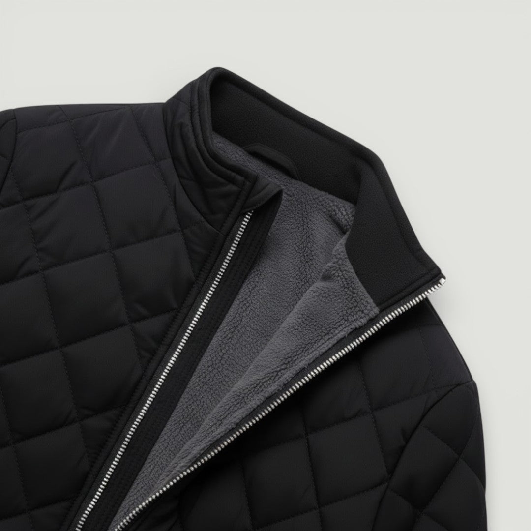 BERT Quilted Zip Jacket