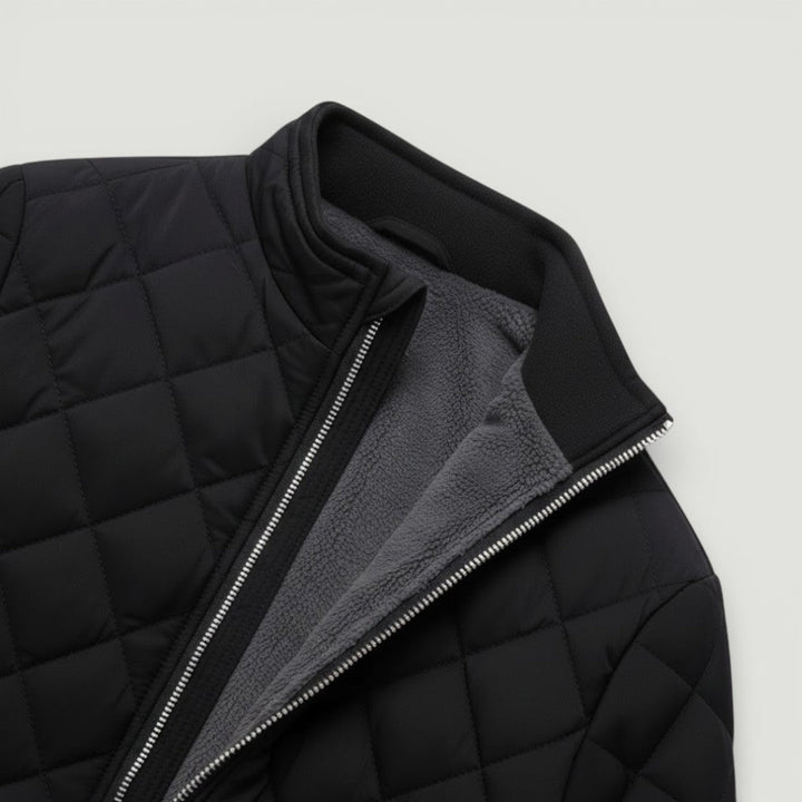 BERT Quilted Zip Jacket