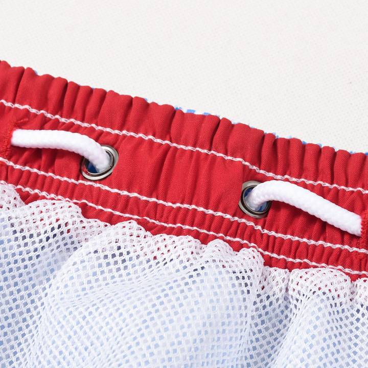 Mistral | Vertical Striped Drawstring Swim Shorts