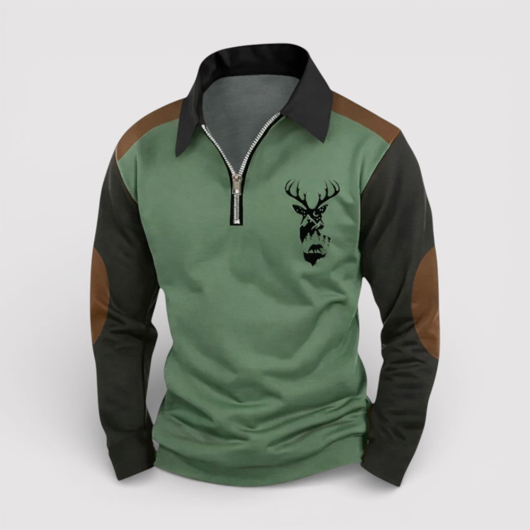 NIEL Lightweight Half-Zip Sweater