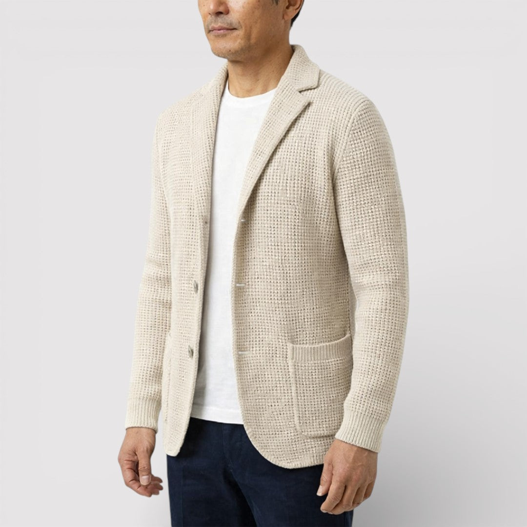 ROLF Waffle Knit Cardigan