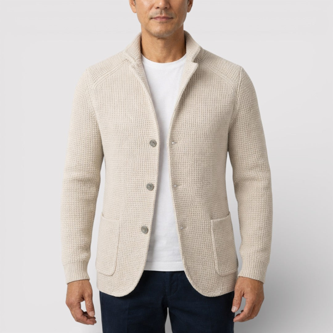 ROLF Waffle Knit Cardigan