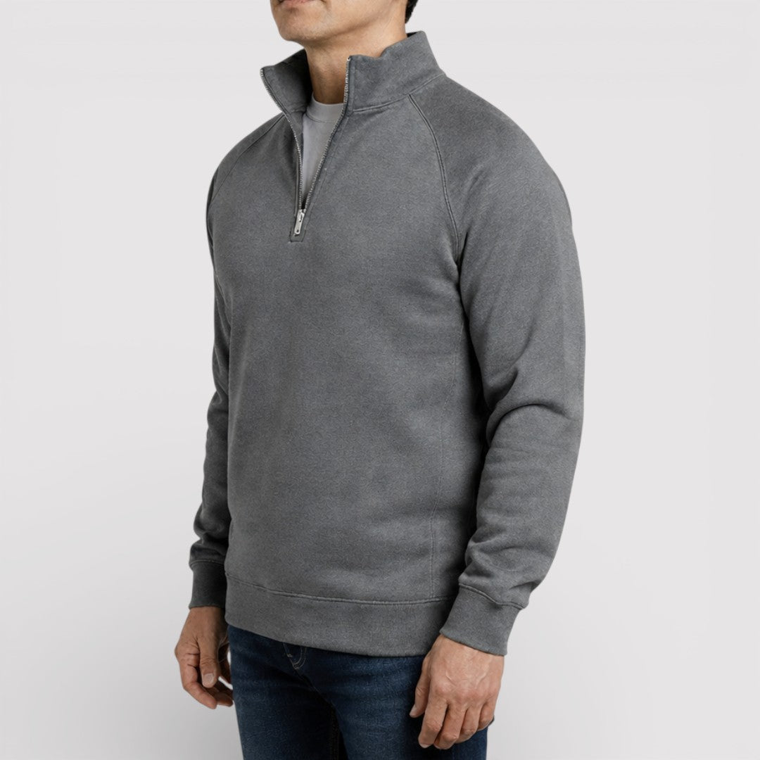 SVEN Regular Half-Zip Knit Sweater