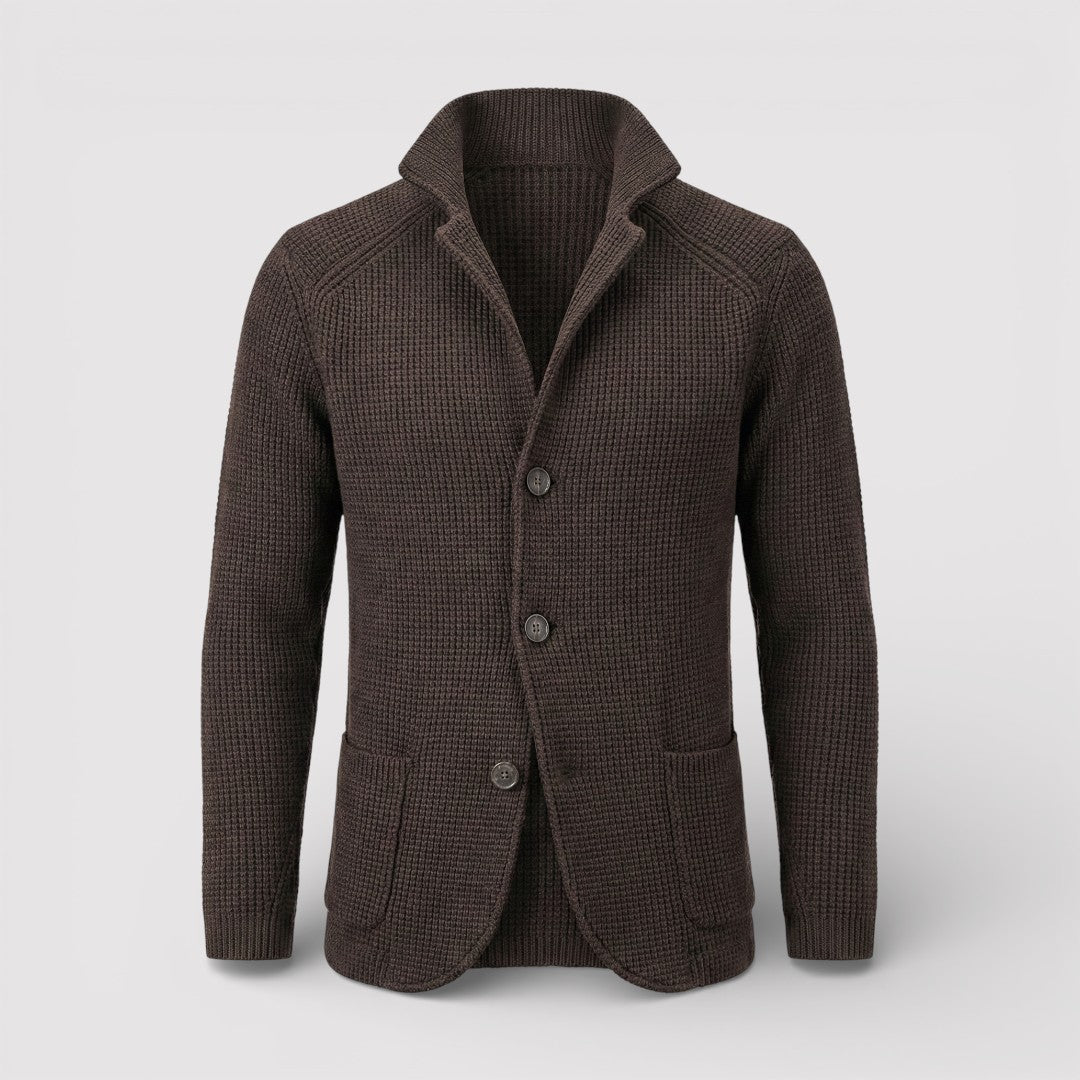 ROLF Waffle Knit Cardigan