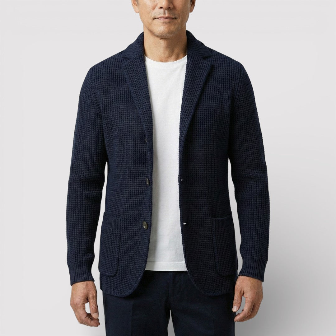 ROLF Waffle Knit Cardigan