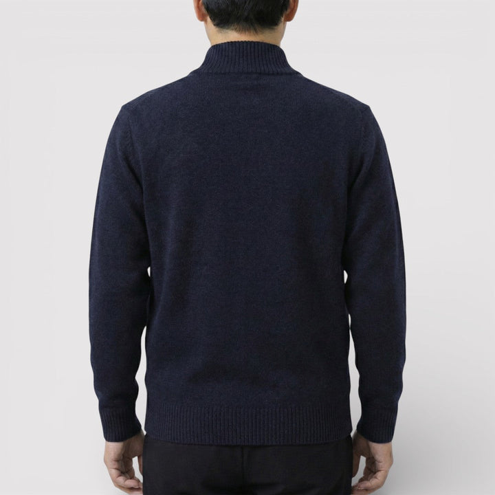 MILO Textured Knit Zip Cardigan