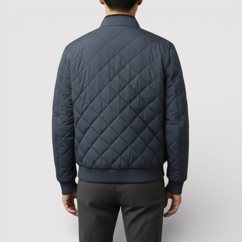 BERT Quilted Zip Jacket