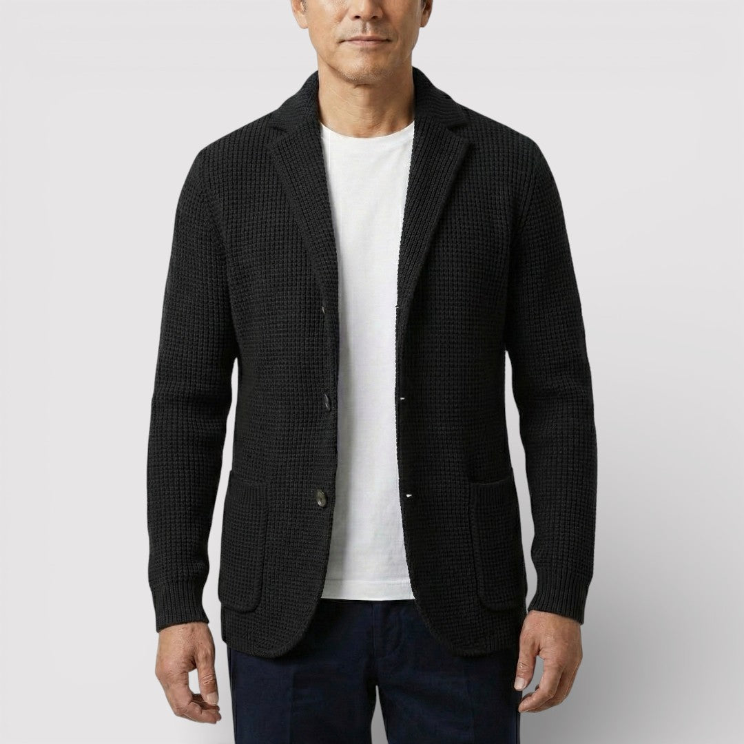 ROLF Waffle Knit Cardigan