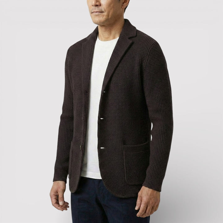 ROLF Waffle Knit Cardigan