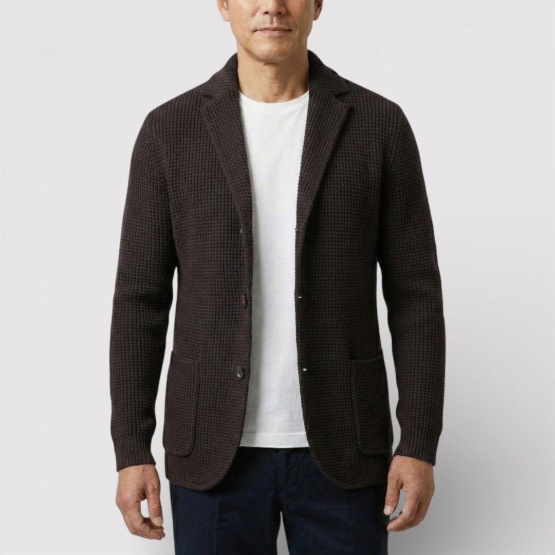 ROLF Waffle Knit Cardigan