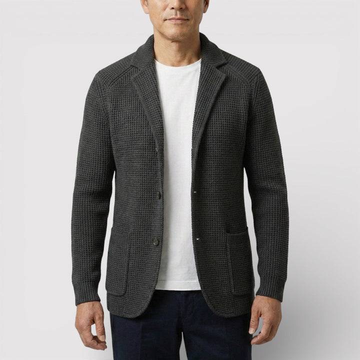 ROLF Waffle Knit Cardigan