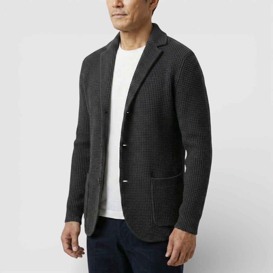 ROLF Waffle Knit Cardigan