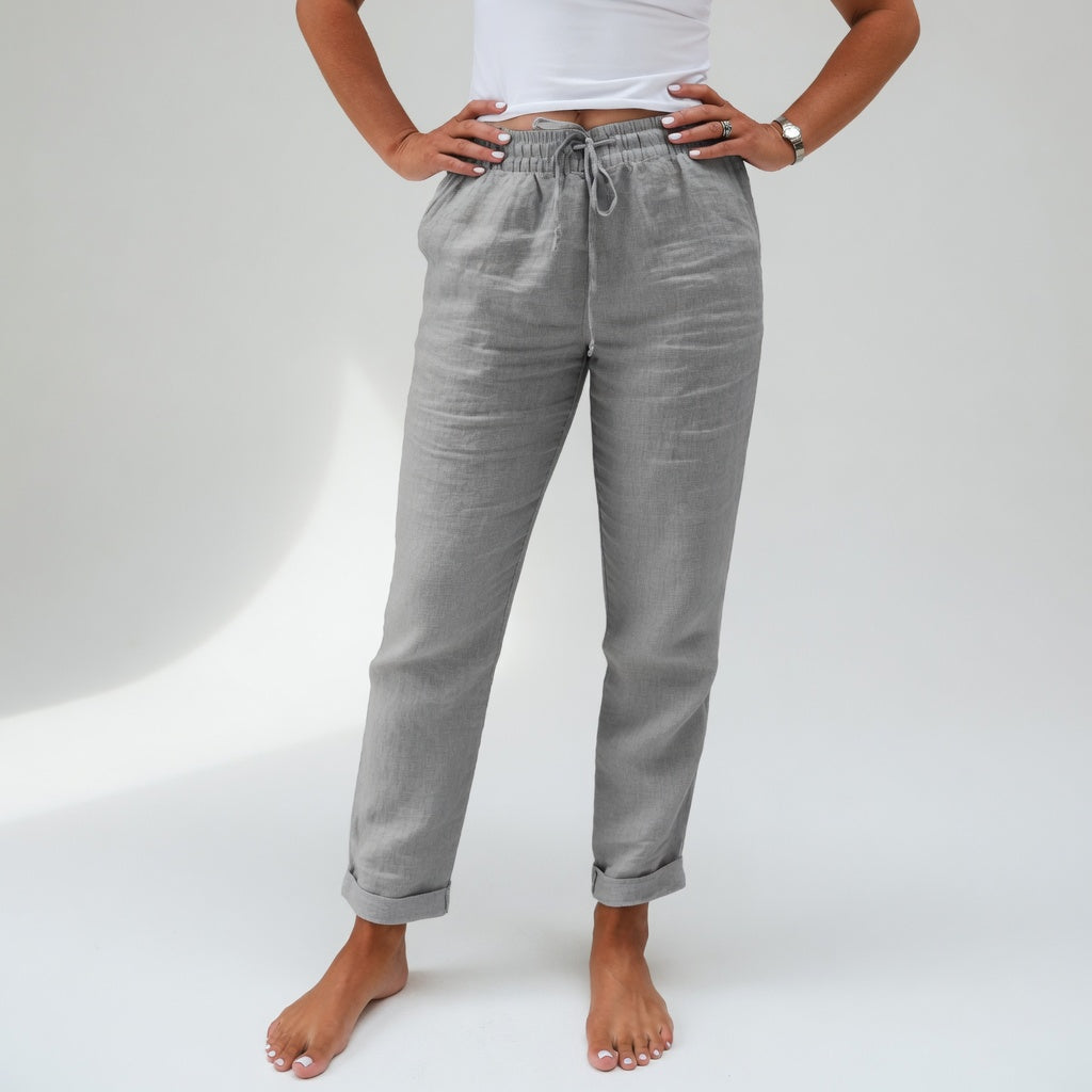 Albertine™ — 100% Cotton Fluid Comfort Pants