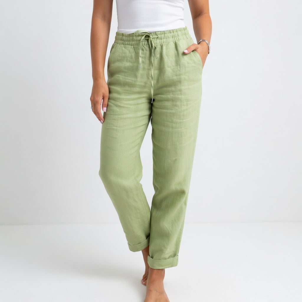 Albertine™ — 100% Cotton Fluid Comfort Pants