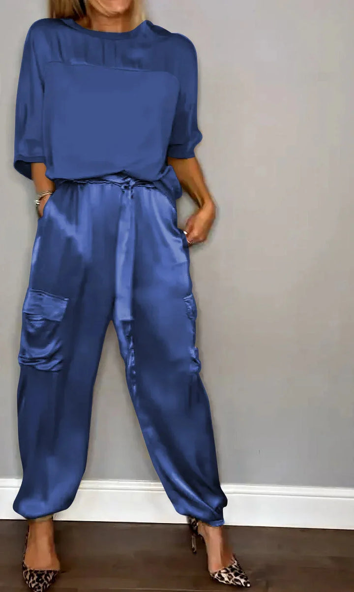 Averielle | Elegant Flowing Two-Piece Ensemble
