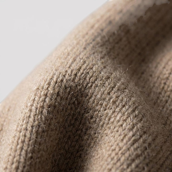BRIAN Regular Zip Knit Sweater